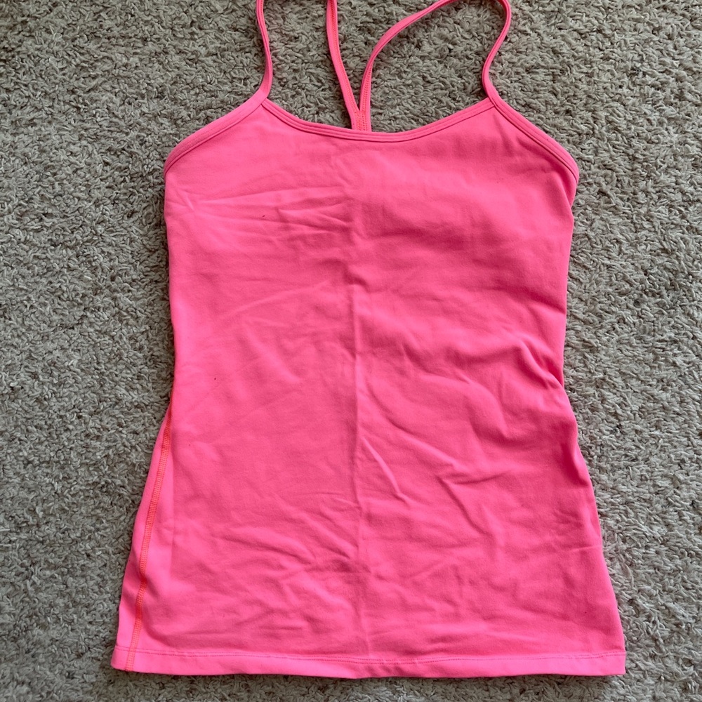 Lululemon power Y tank.